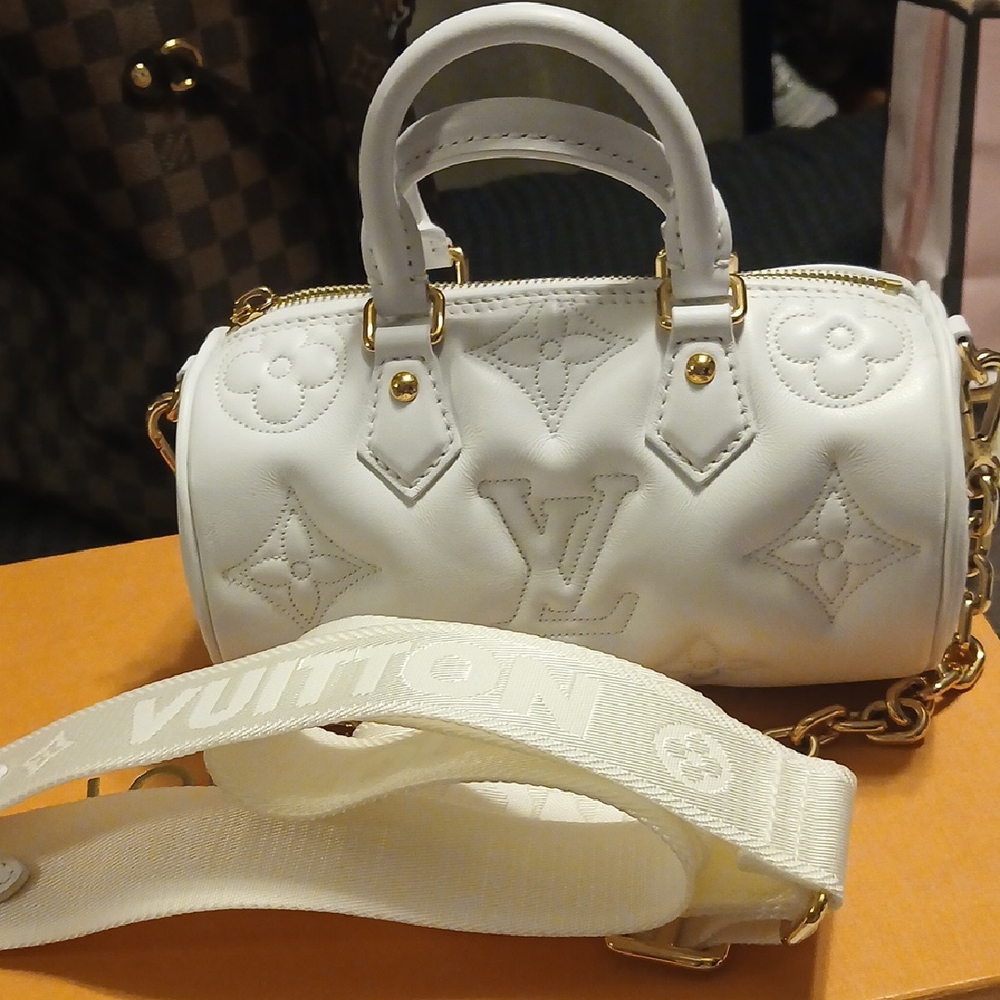 Louis Vuitton White Handbag